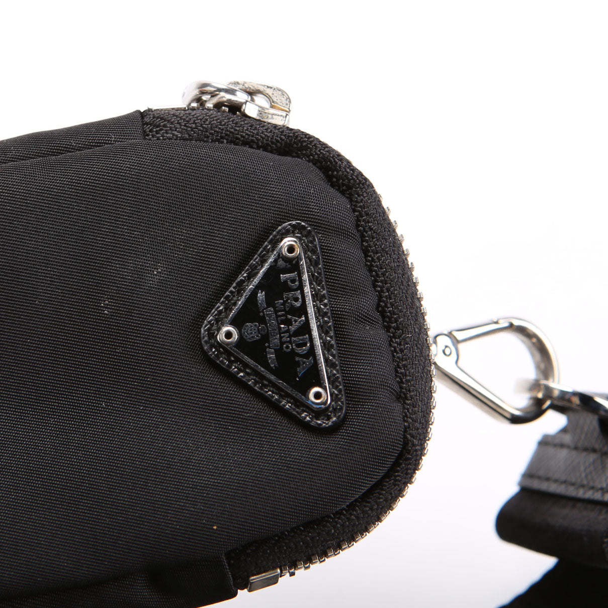 1BH204 Nylon Re-Edition 2005 Shoulder Bag Black