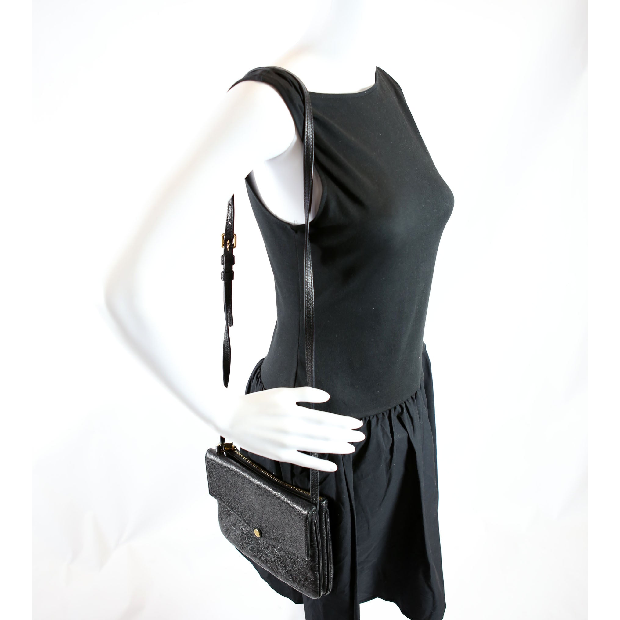 Twice Bag Empreinte Black