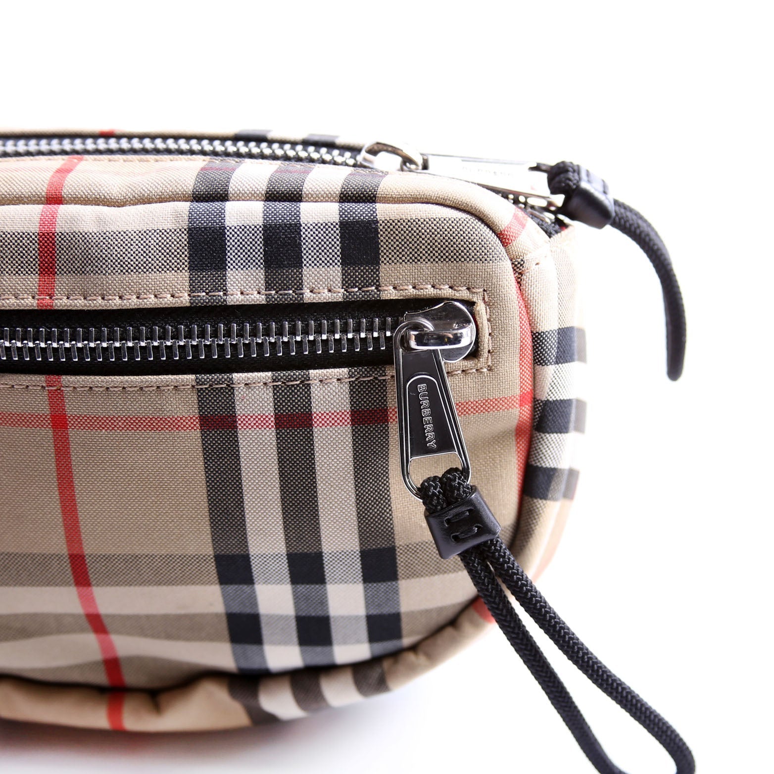 Vintage Check Cannon Bumbag Nylon Small
