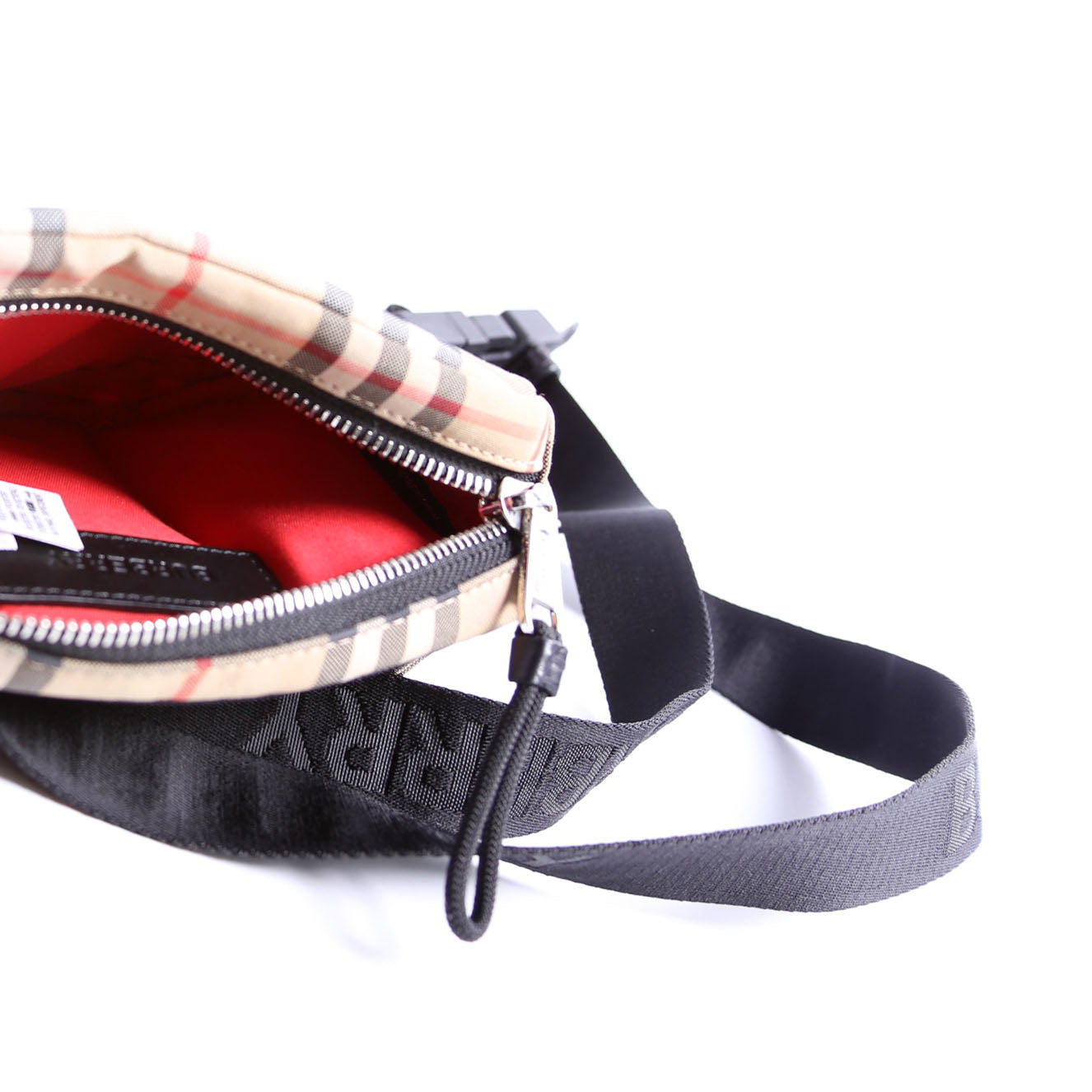 Vintage Check Cannon Bumbag Nylon Small