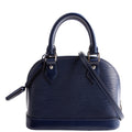 Alma BB Epi Leather Navy
