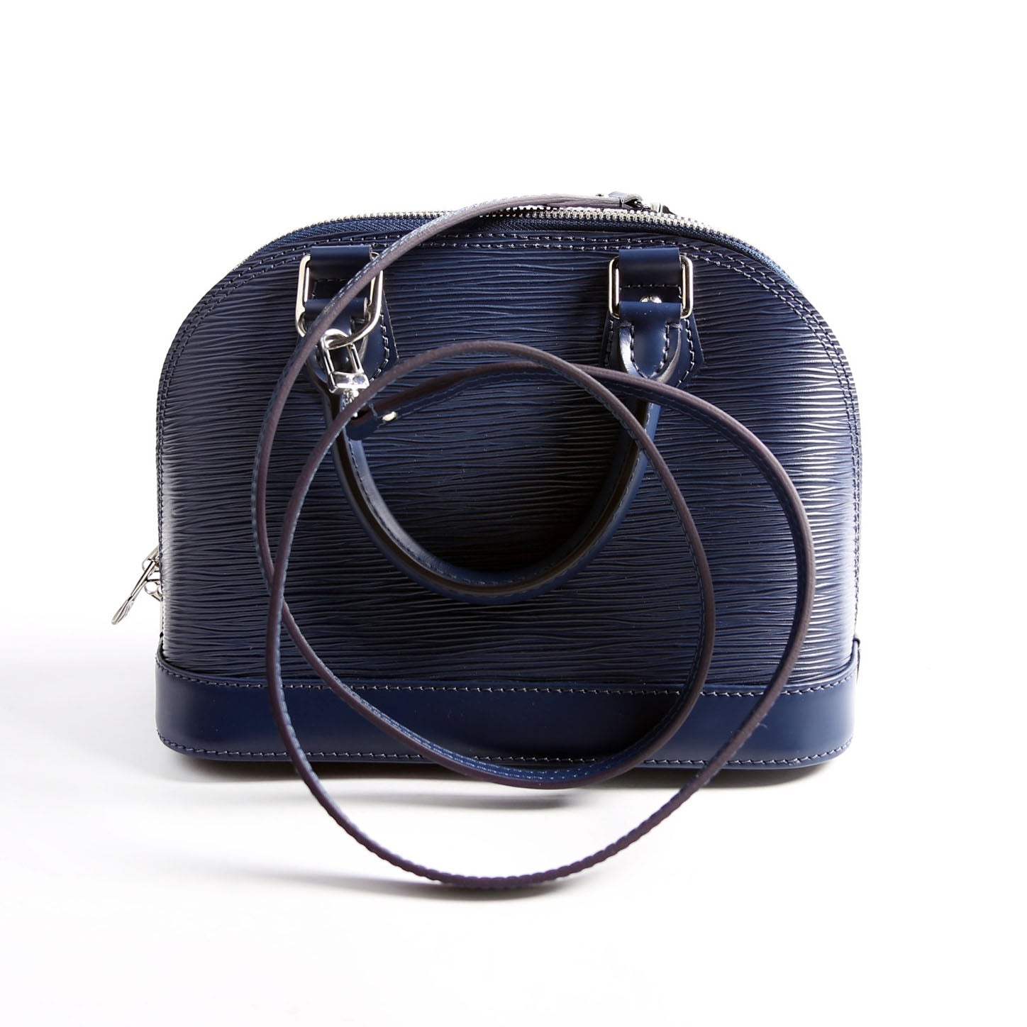 Alma BB Epi Leather Navy