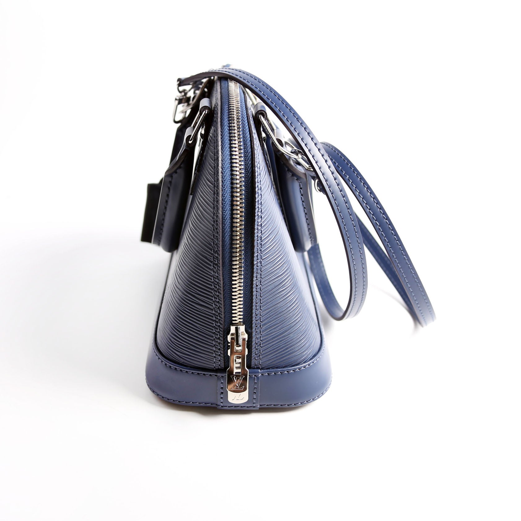 Alma BB Epi Leather Navy
