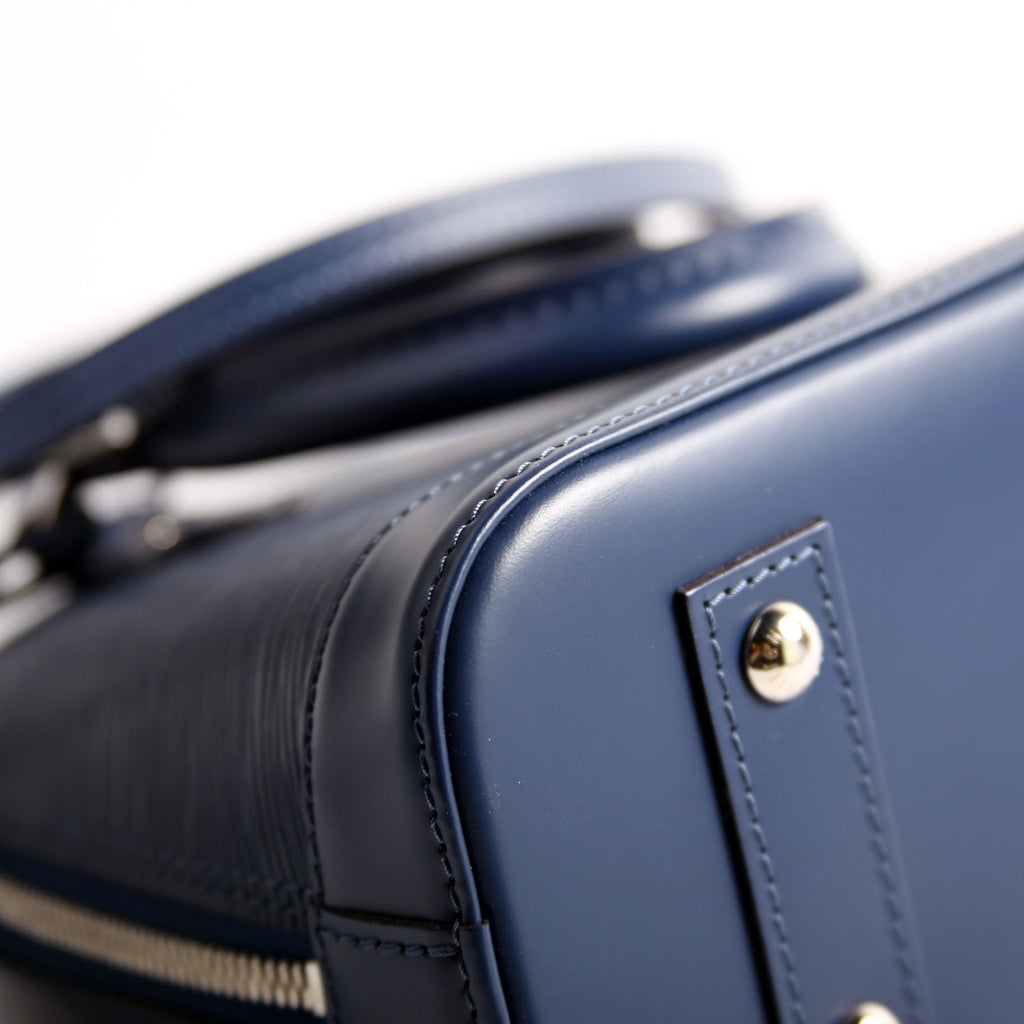 Alma BB Epi Leather Navy