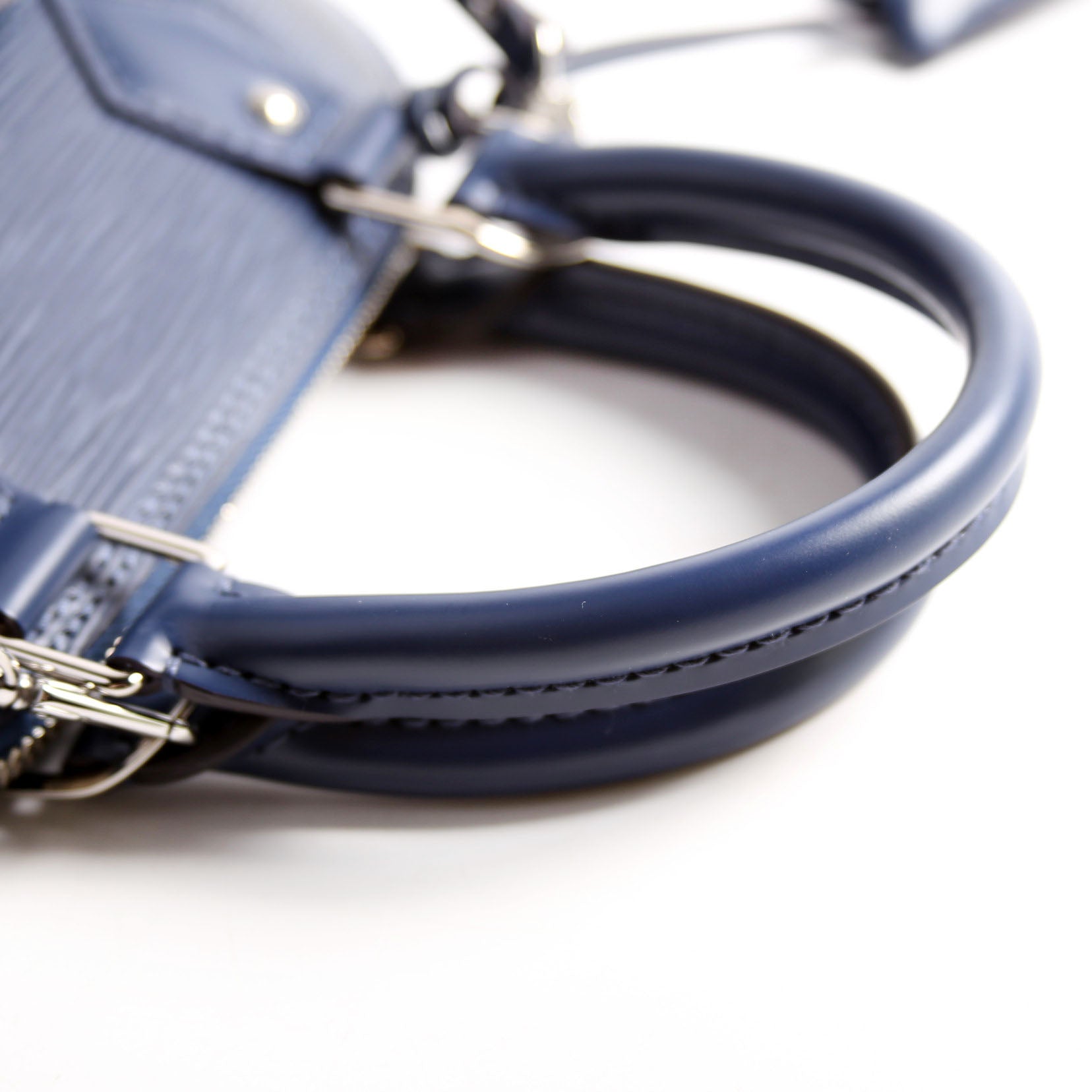Alma BB Epi Leather Navy