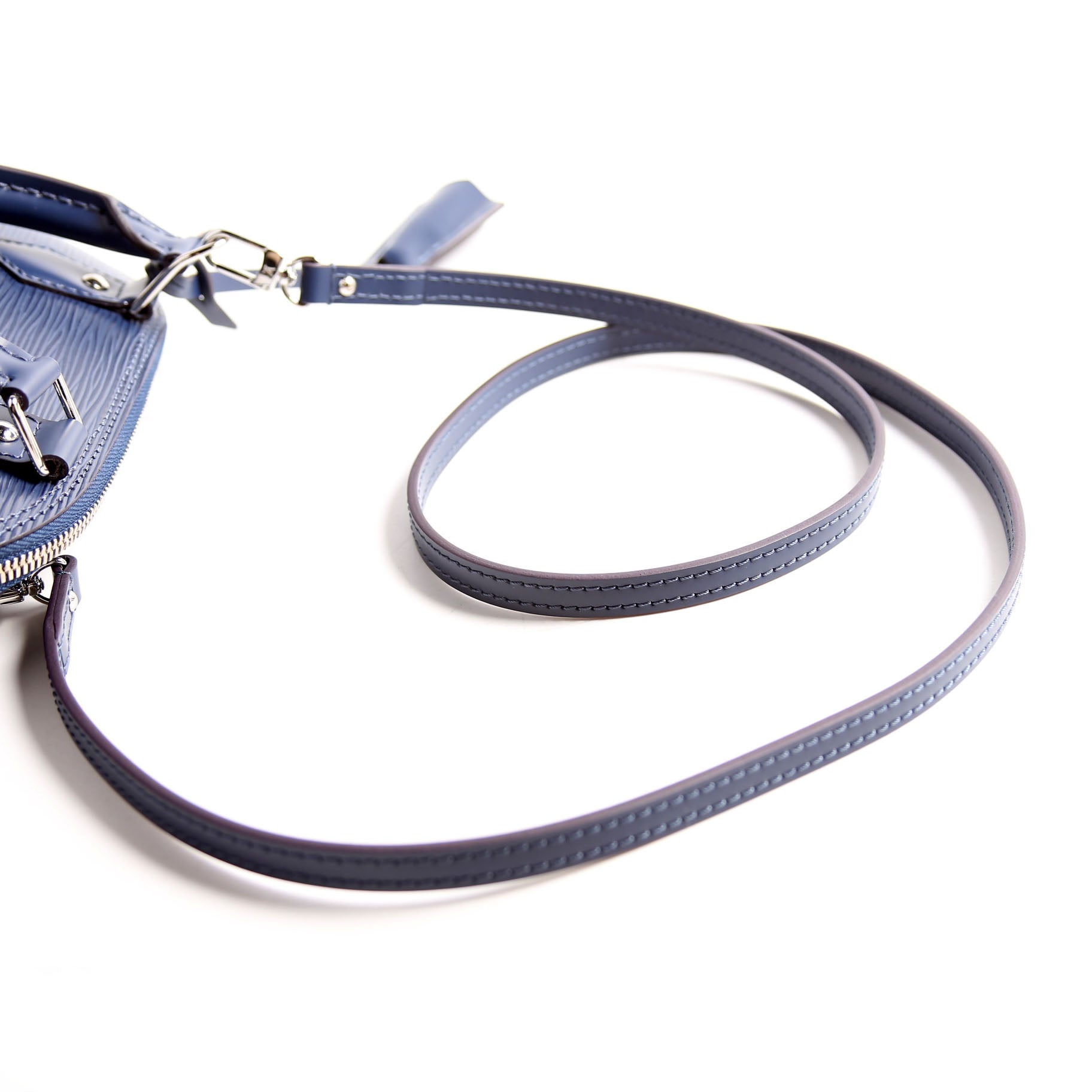 Alma BB Epi Leather Navy