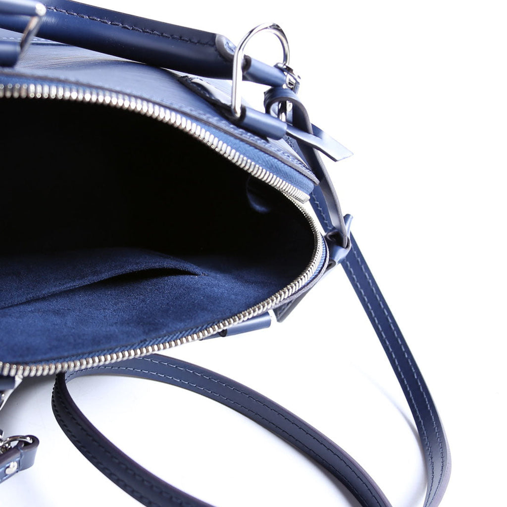 Alma BB Epi Leather Navy