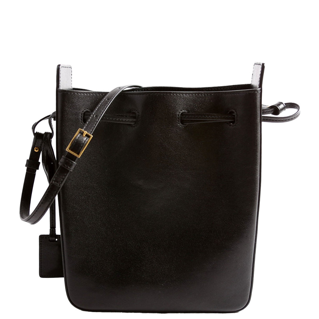 SAINT LAURENT Mini Bucket Calfskin 817386 Black