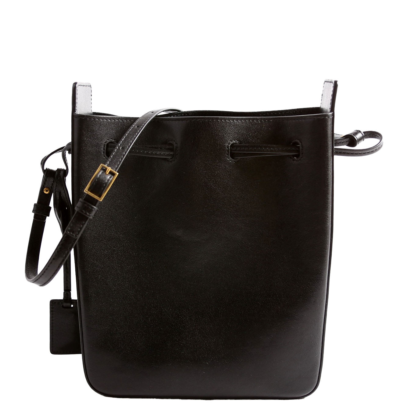 SAINT LAURENT Mini Bucket Calfskin 817386 Black