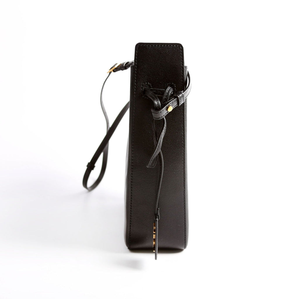 SAINT LAURENT Mini Bucket Calfskin 817386 Black