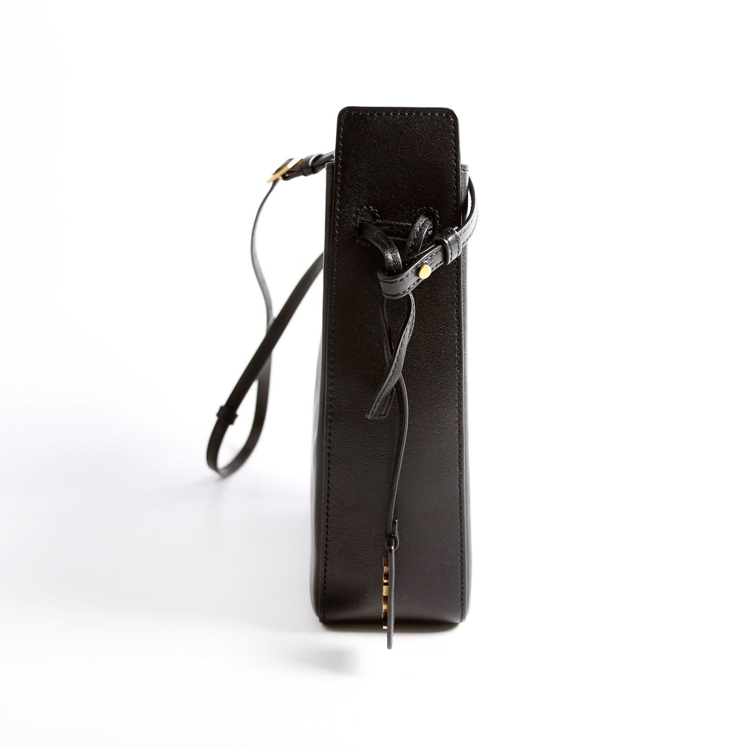SAINT LAURENT Mini Bucket Calfskin 817386 Black