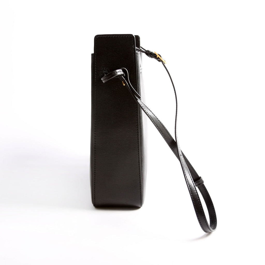 SAINT LAURENT Mini Bucket Calfskin 817386 Black