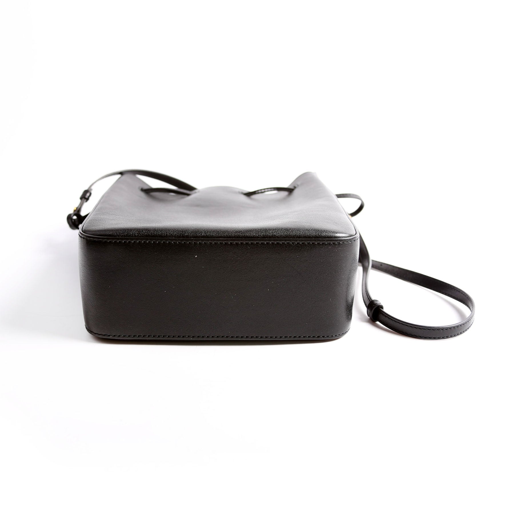 SAINT LAURENT Mini Bucket Calfskin 817386 Black