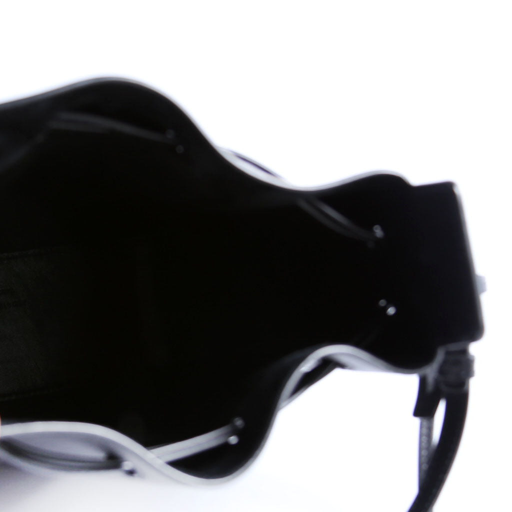 SAINT LAURENT Mini Bucket Calfskin 817386 Black