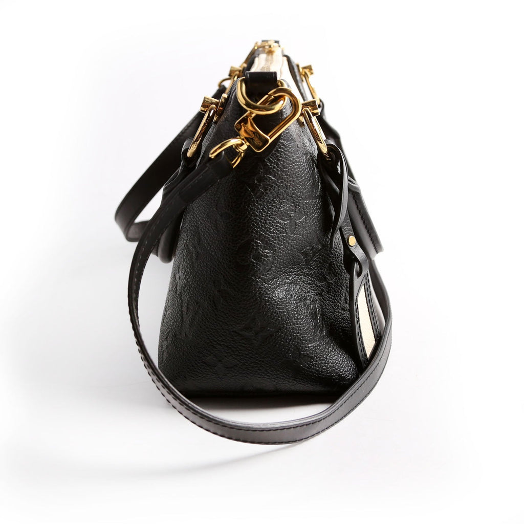 V Tote BB Empreinte Beige/Black