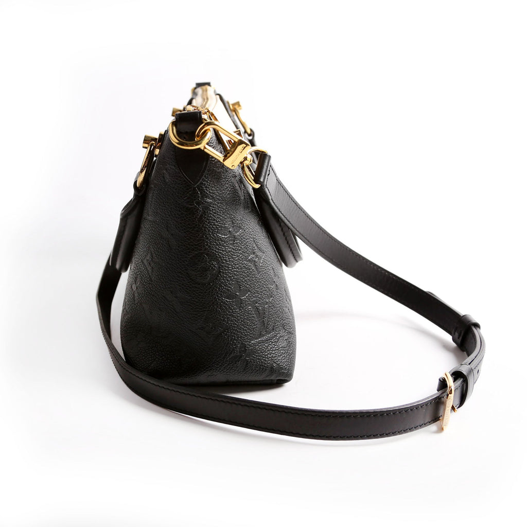 V Tote BB Empreinte Beige/Black