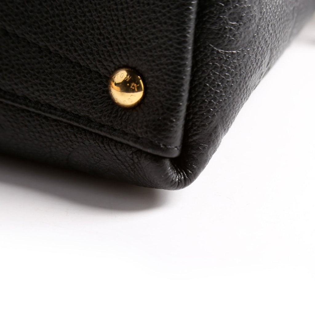 V Tote BB Empreinte Beige/Black