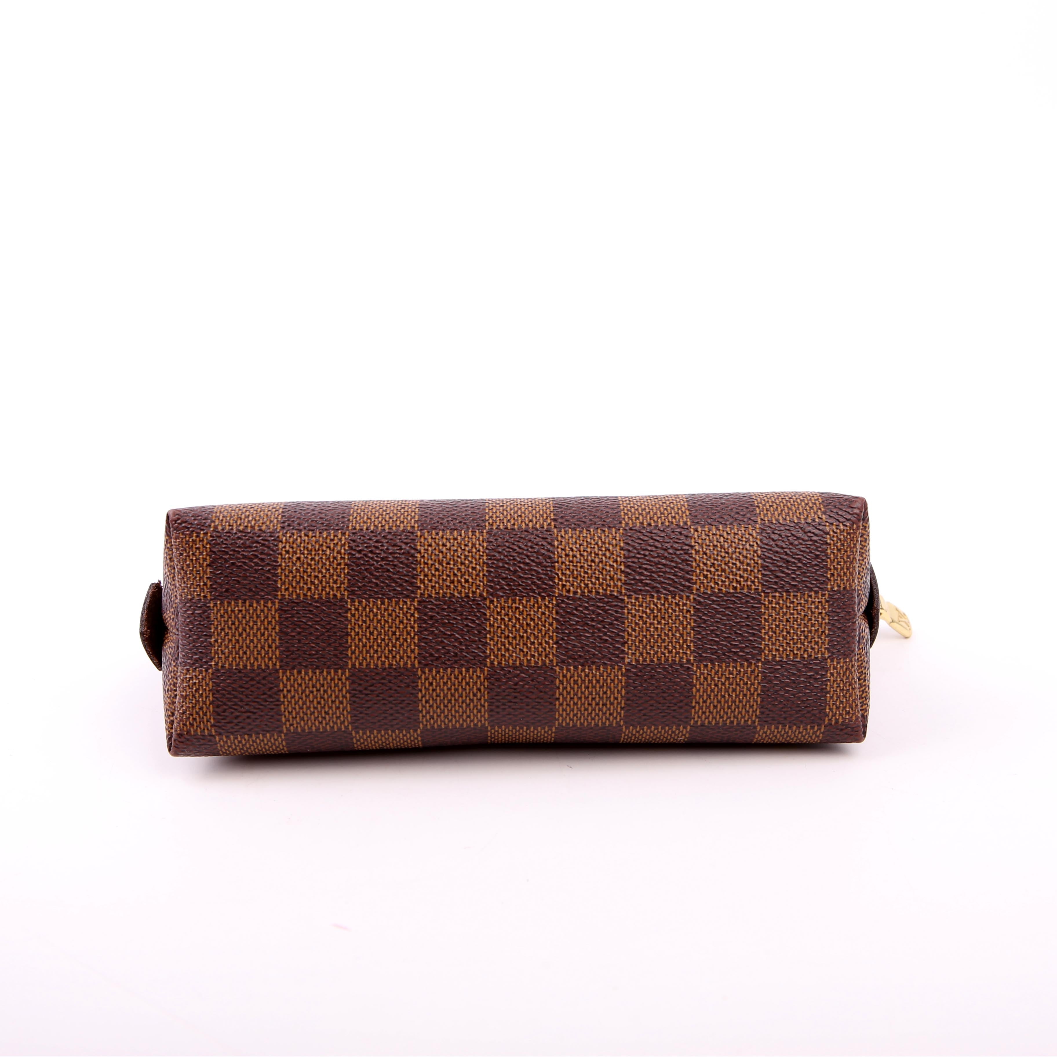 Cosmetic Pouch PM Damier Ebene