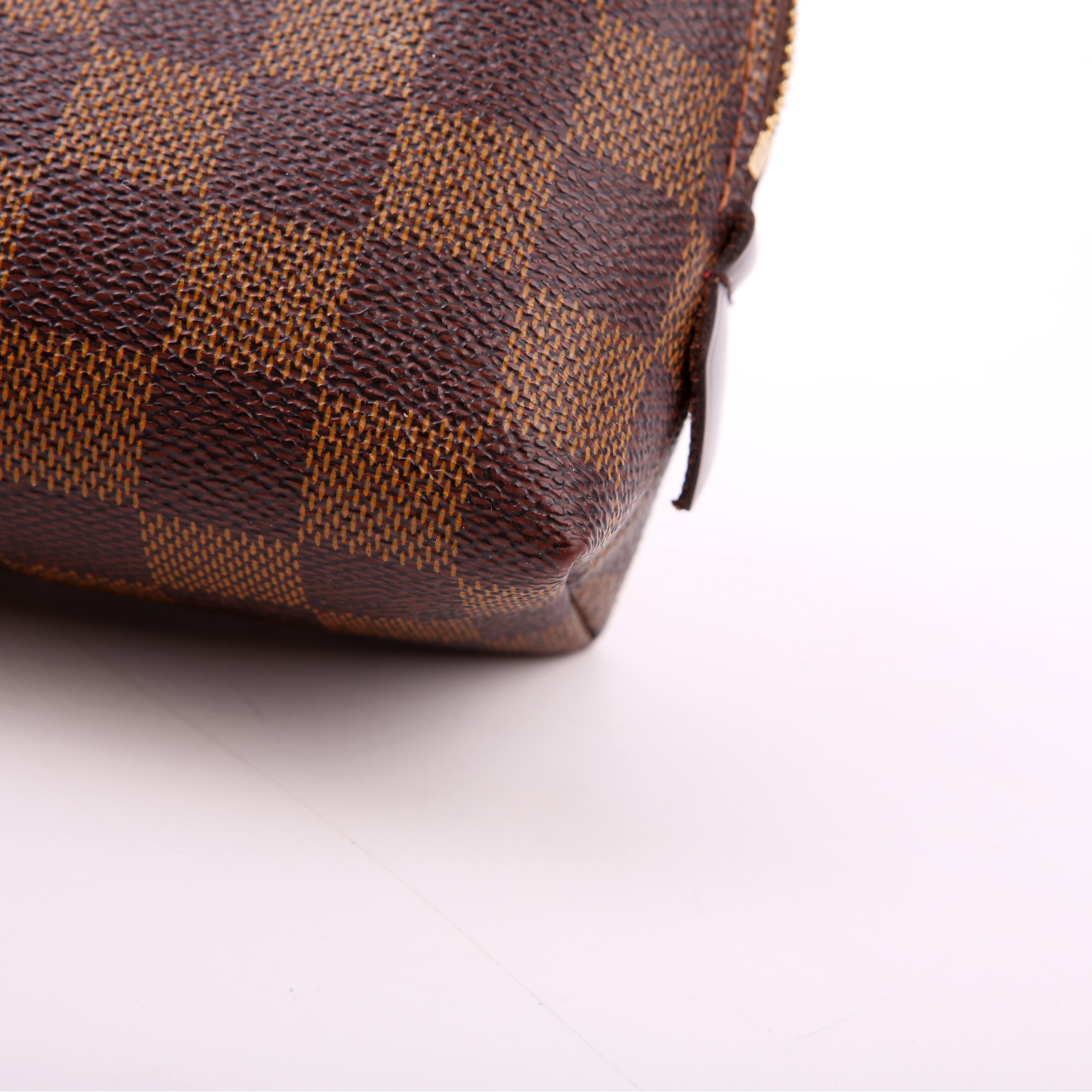 Cosmetic Pouch PM Damier Ebene