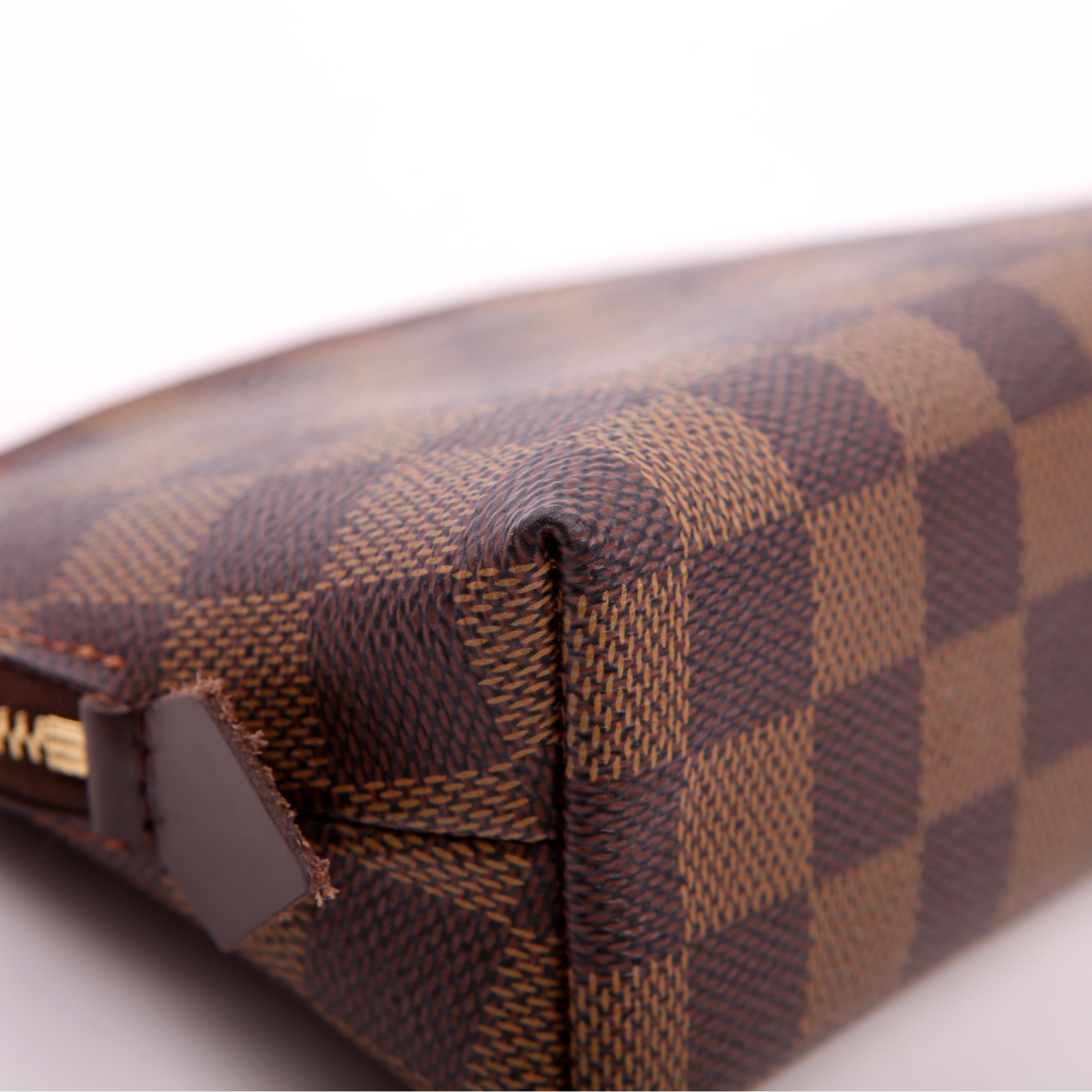 Cosmetic Pouch PM Damier Ebene