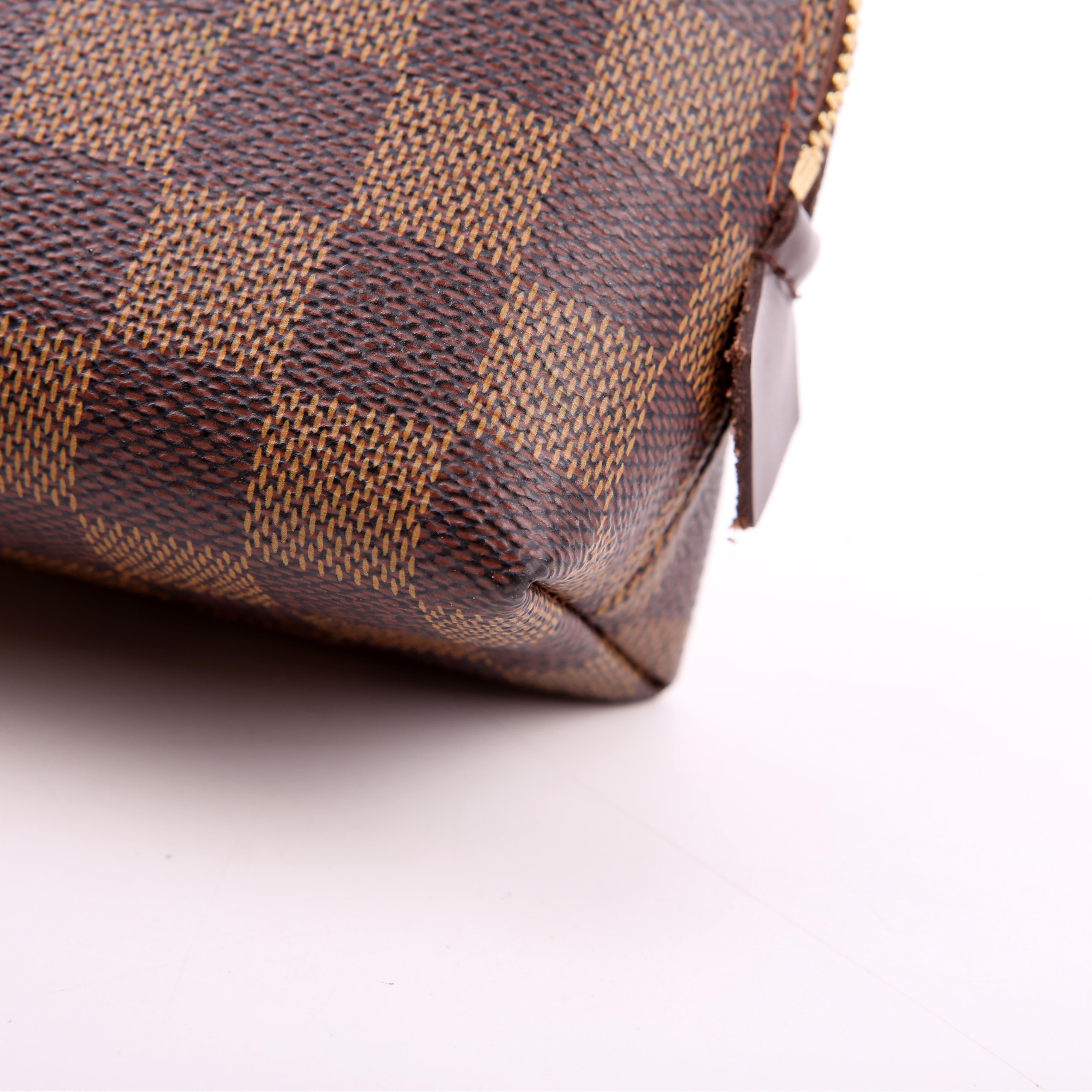 Cosmetic Pouch PM Damier Ebene
