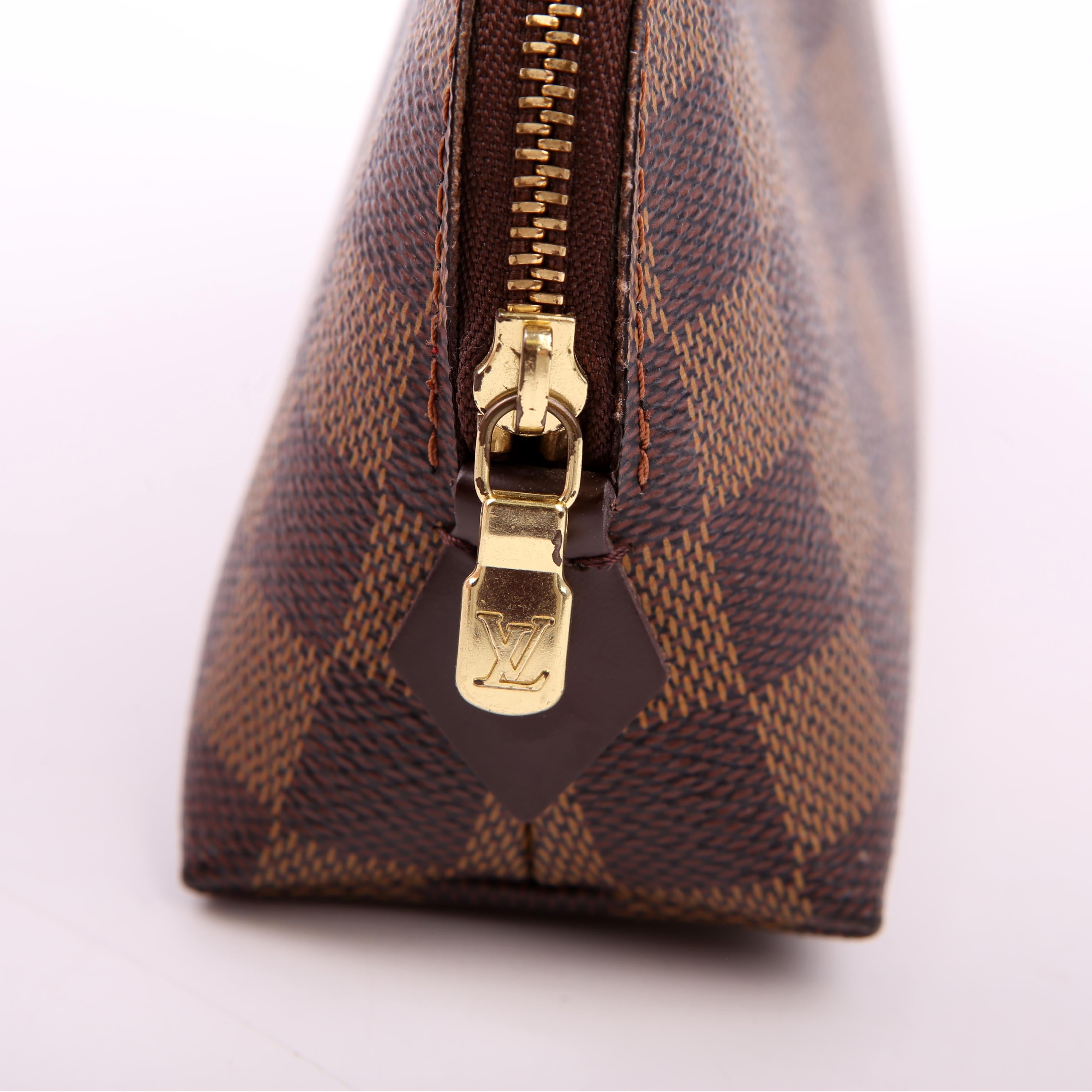 Cosmetic Pouch PM Damier Ebene