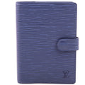 Agenda Medium Ring Epi Blue