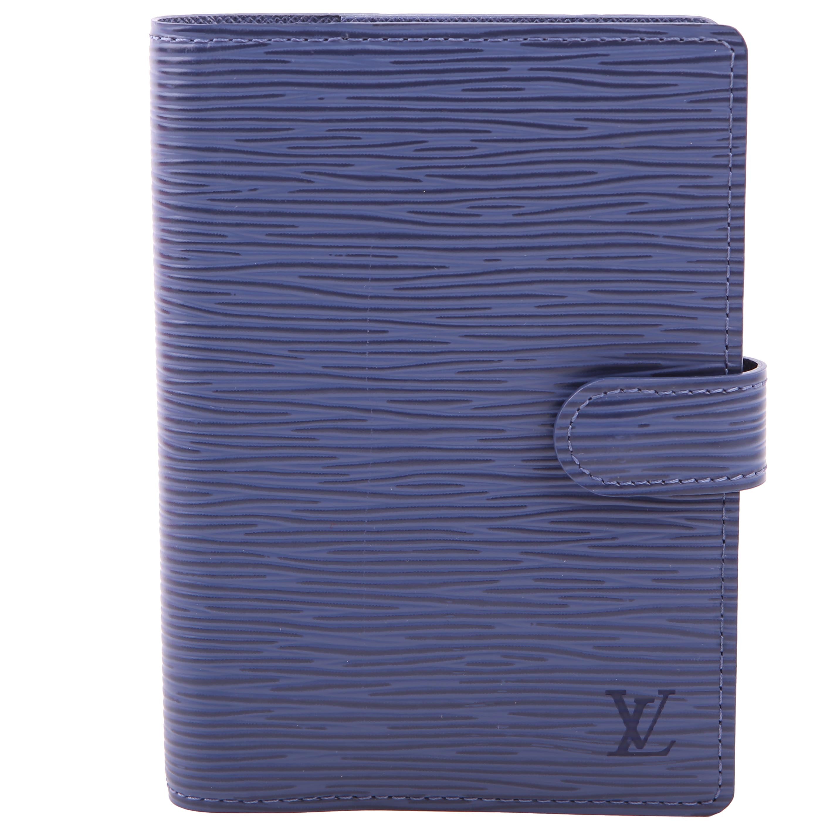 Agenda Medium Ring Epi Blue