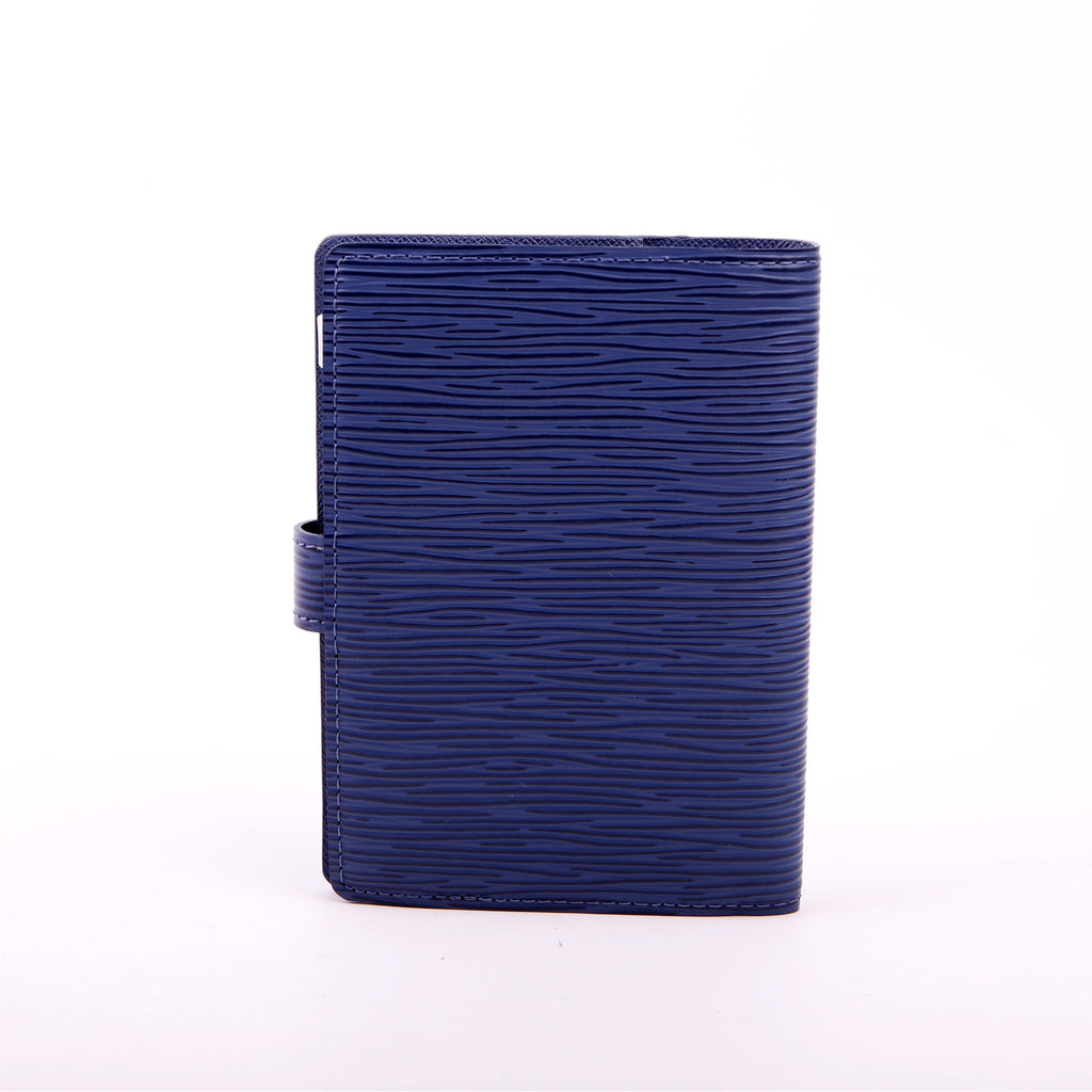 Agenda Medium Ring Epi Blue