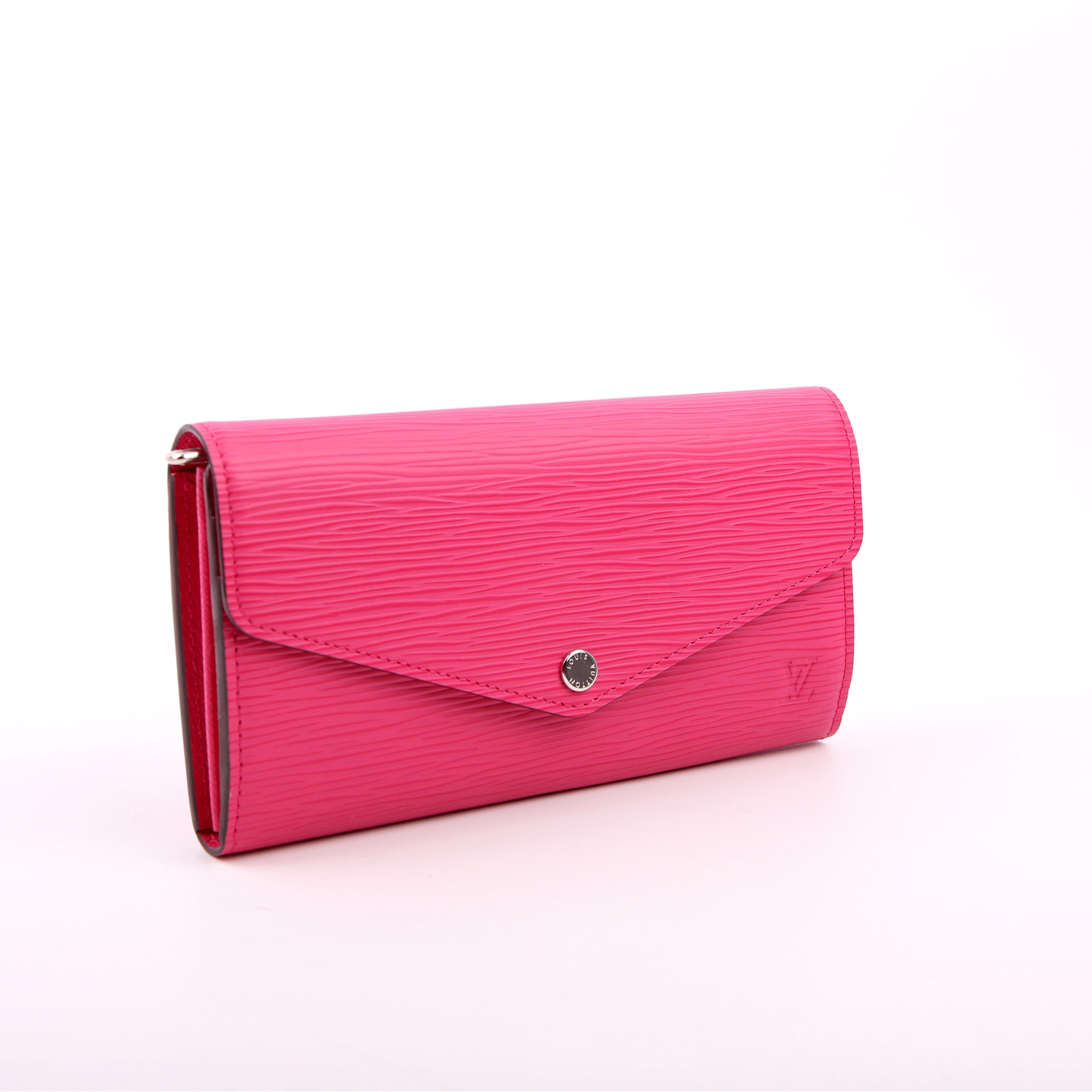 Sarah Wallet Epi Newer Pink
