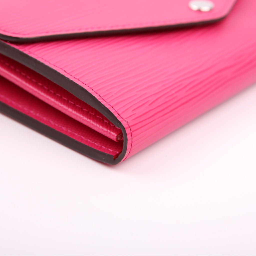 Sarah Wallet Epi Newer Pink