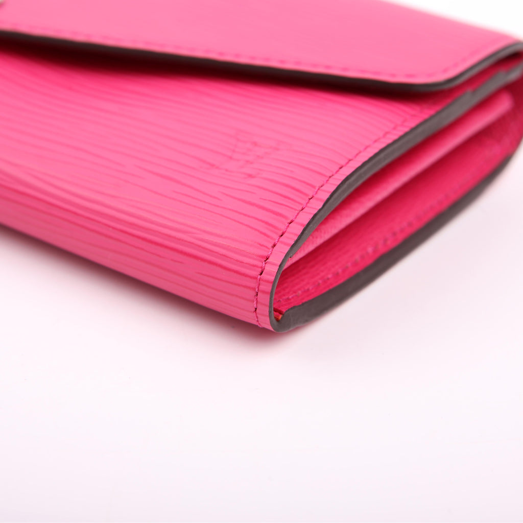 Sarah Wallet Epi Newer Pink