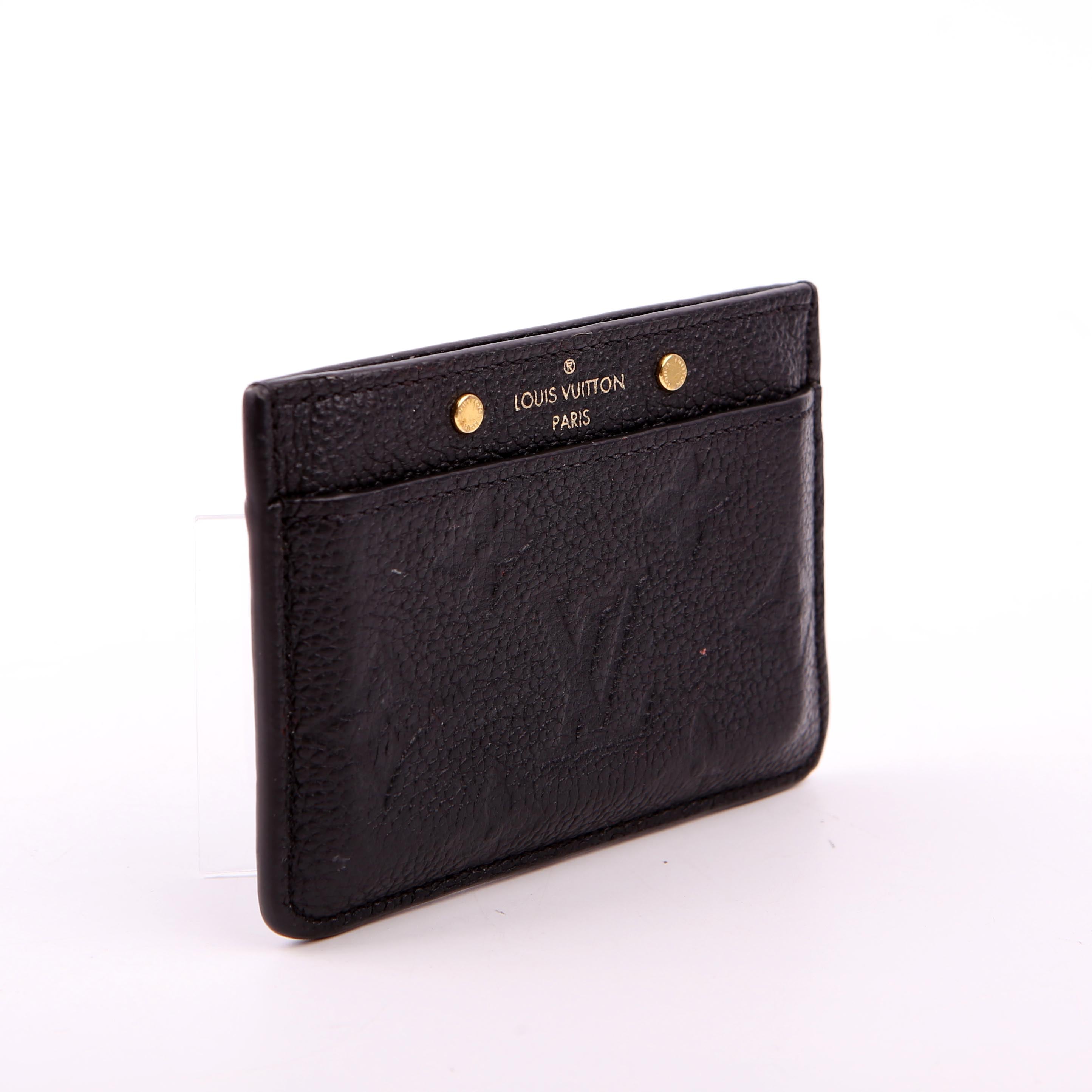 Card Holder Empreinte Black