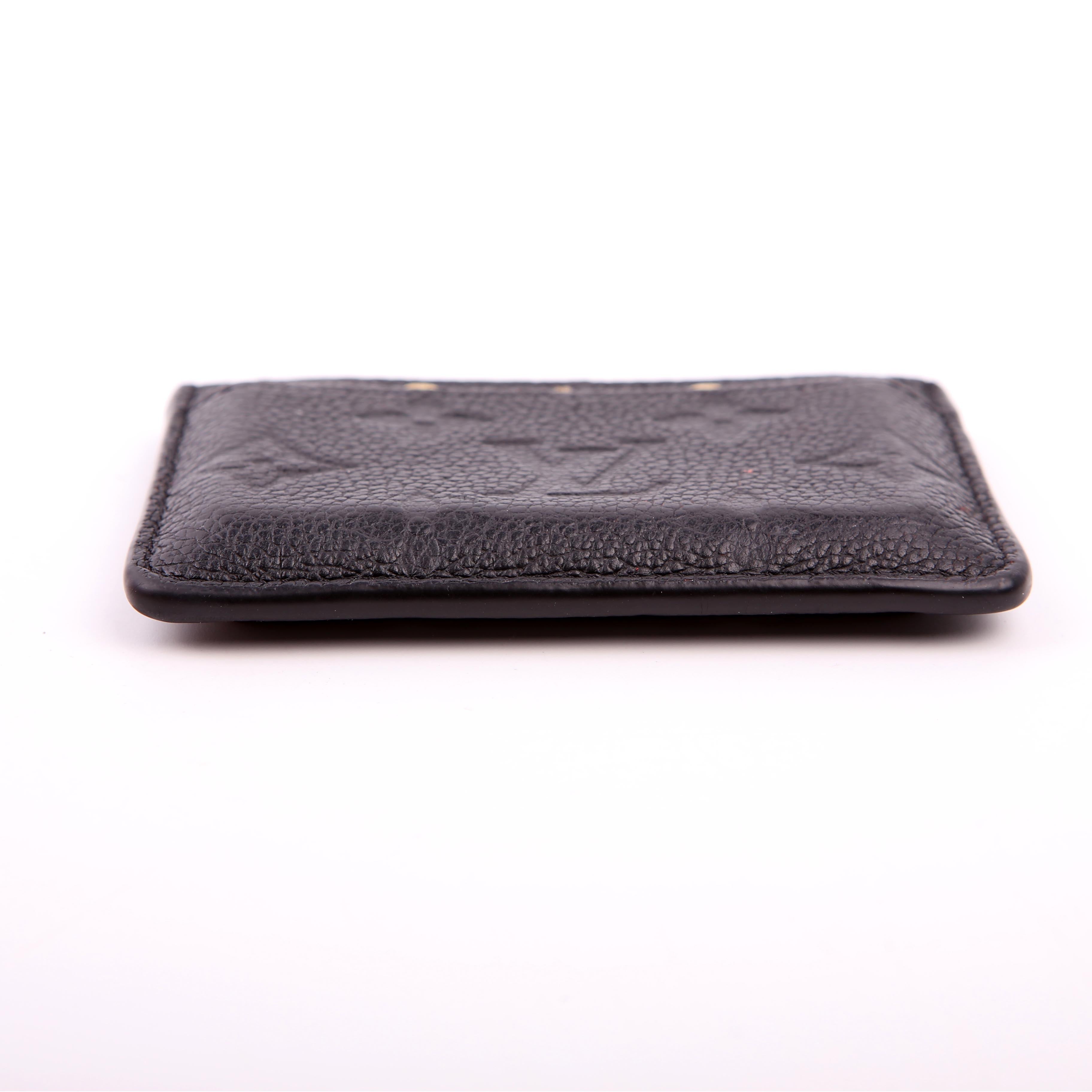 Card Holder Empreinte Black