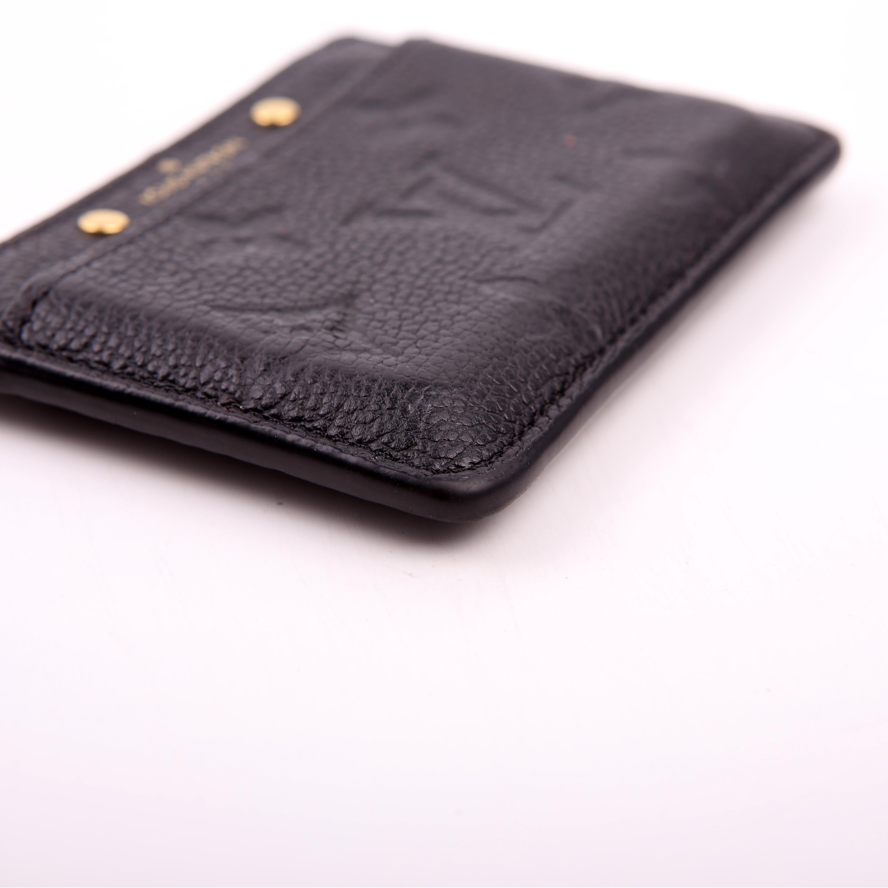 Card Holder Empreinte Black