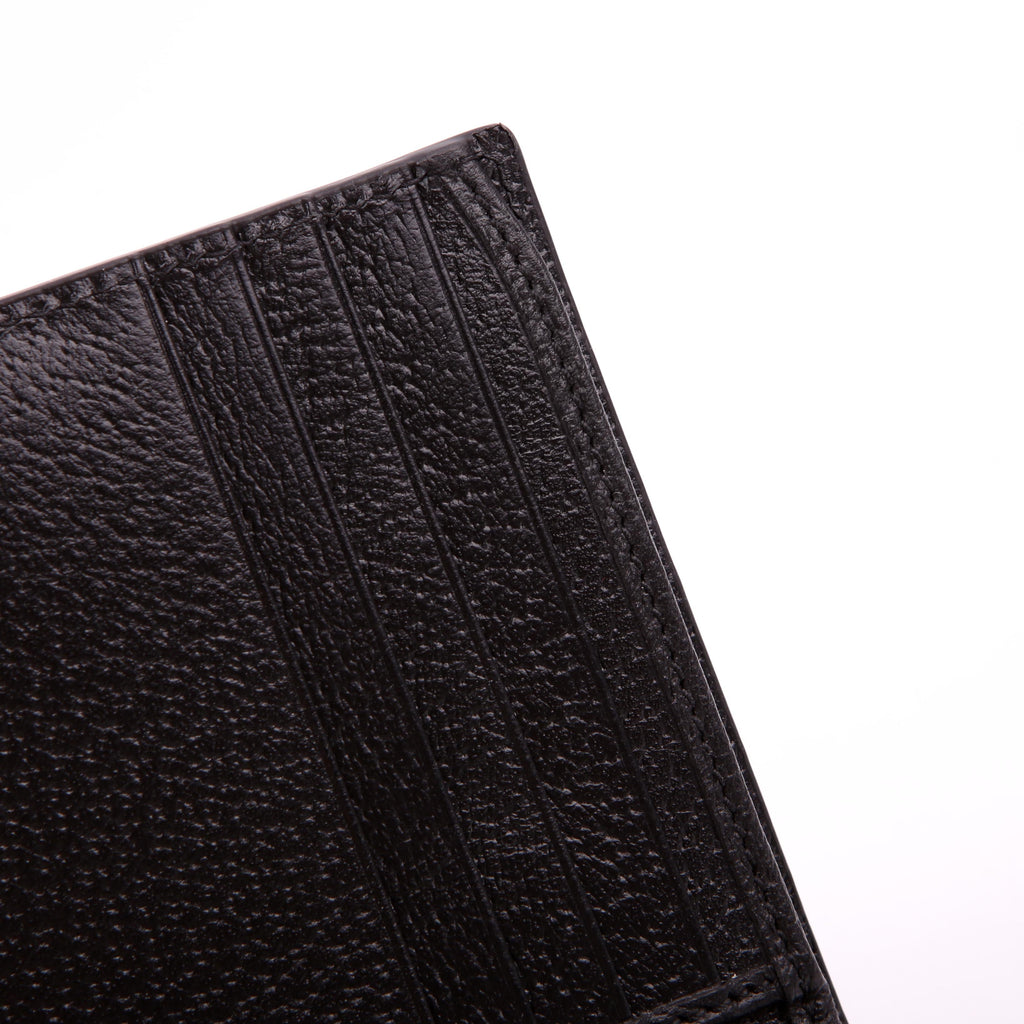 Gucci 428726 Marmont Bi-Fold Wallet Leather Black