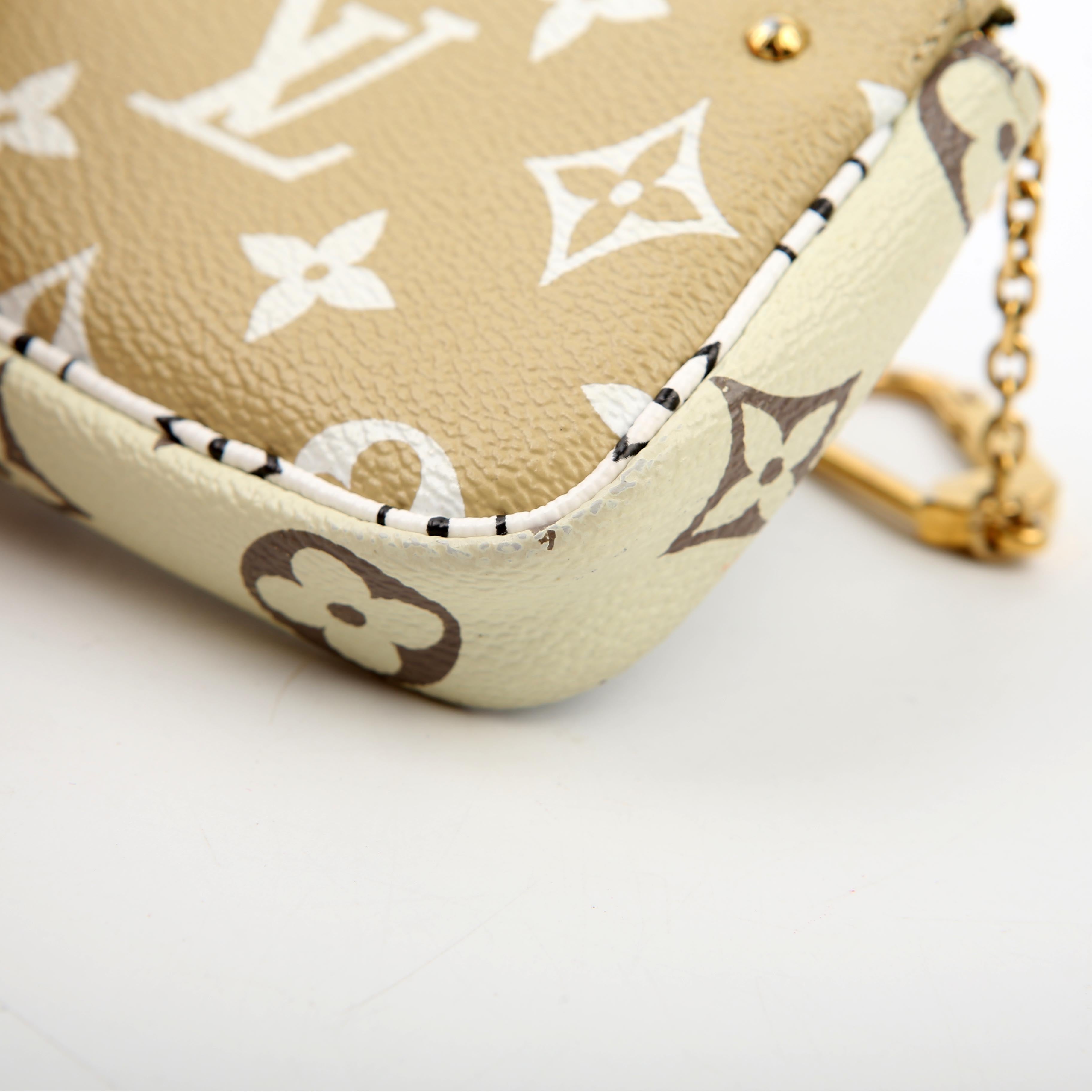 Pochette Accessories Micro Giant Monogram Green