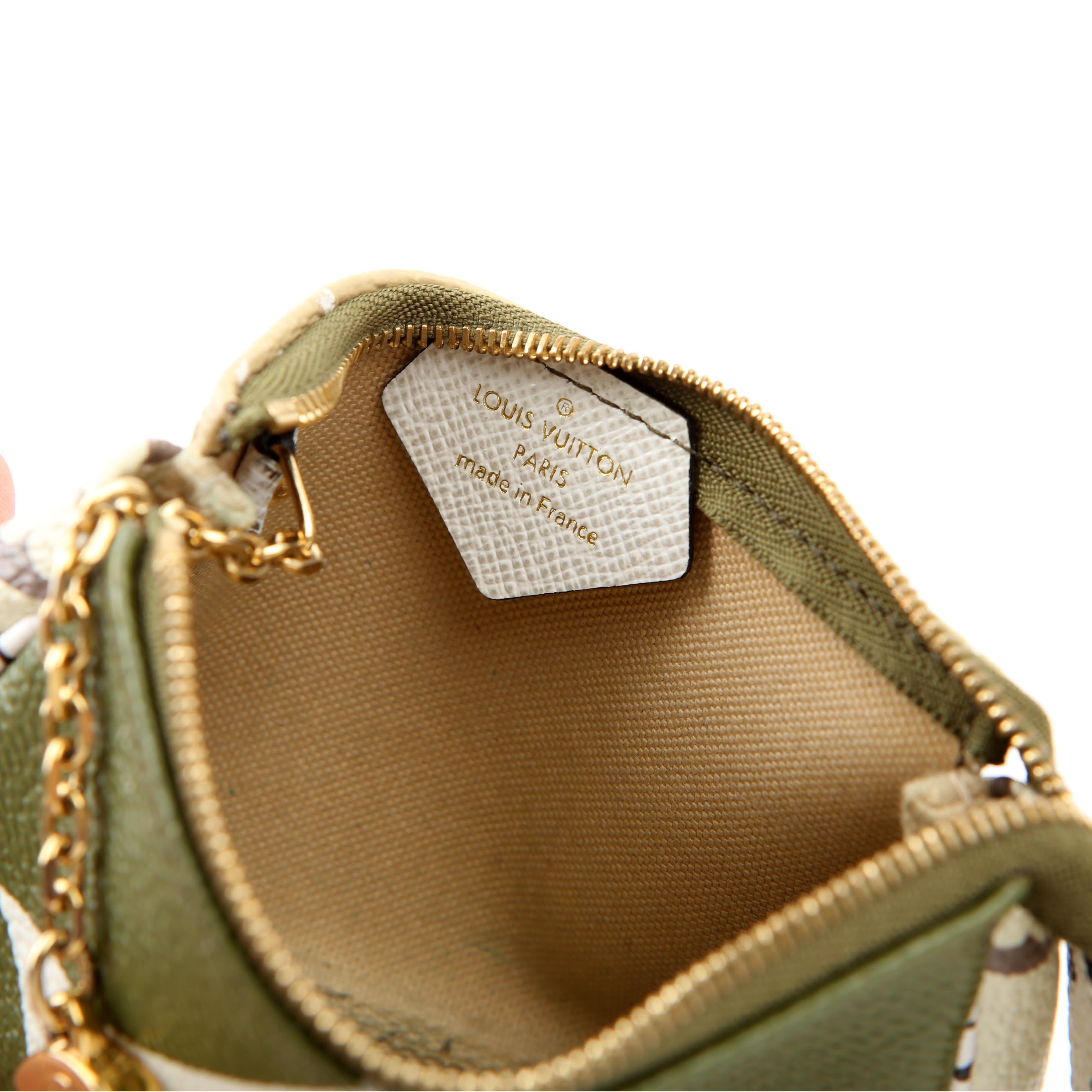 Pochette Accessories Micro Giant Monogram Green