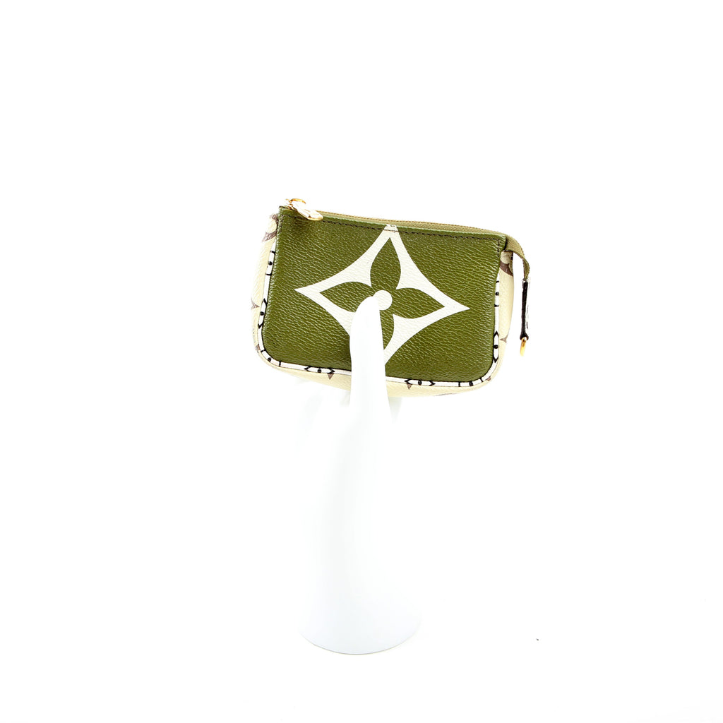 Pochette Accessories Micro Giant Monogram Green