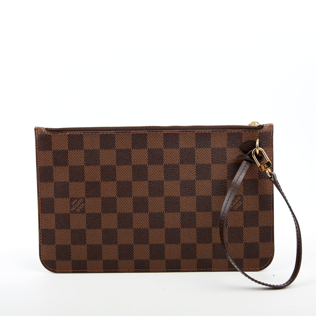 Pochette Only Neverfull Damier Ebene Red