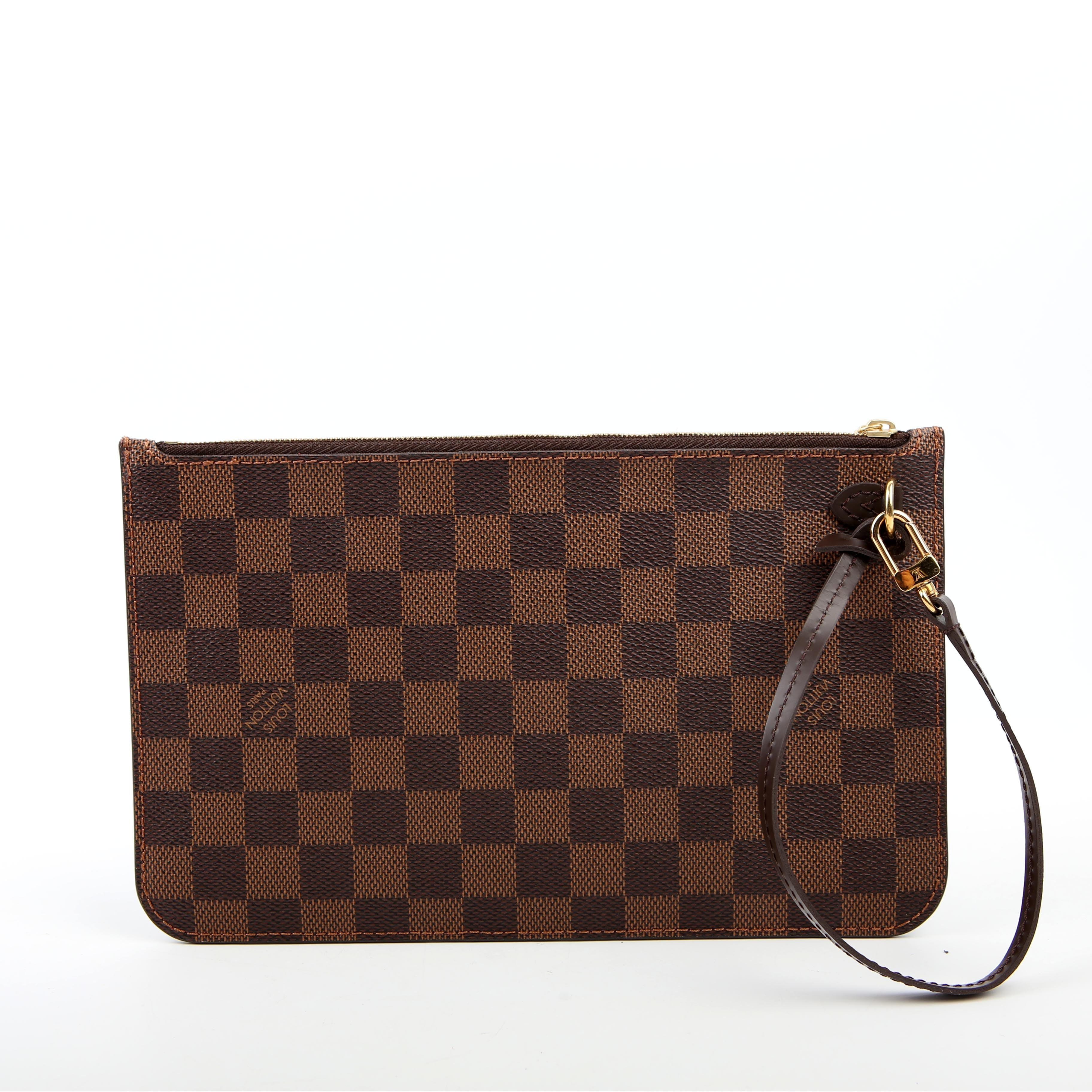 Pochette Only Neverfull Damier Ebene Red