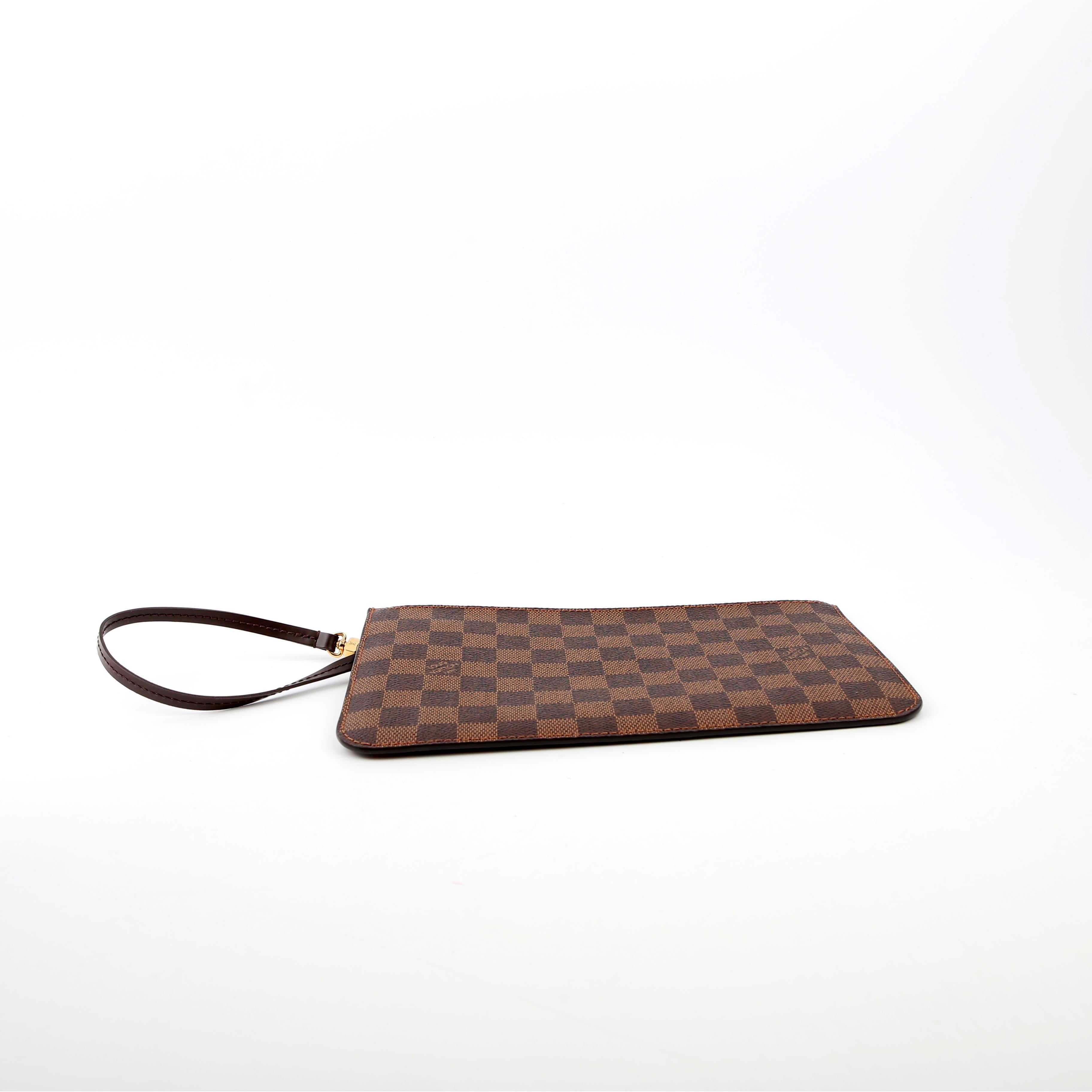 Pochette Only Neverfull Damier Ebene Red