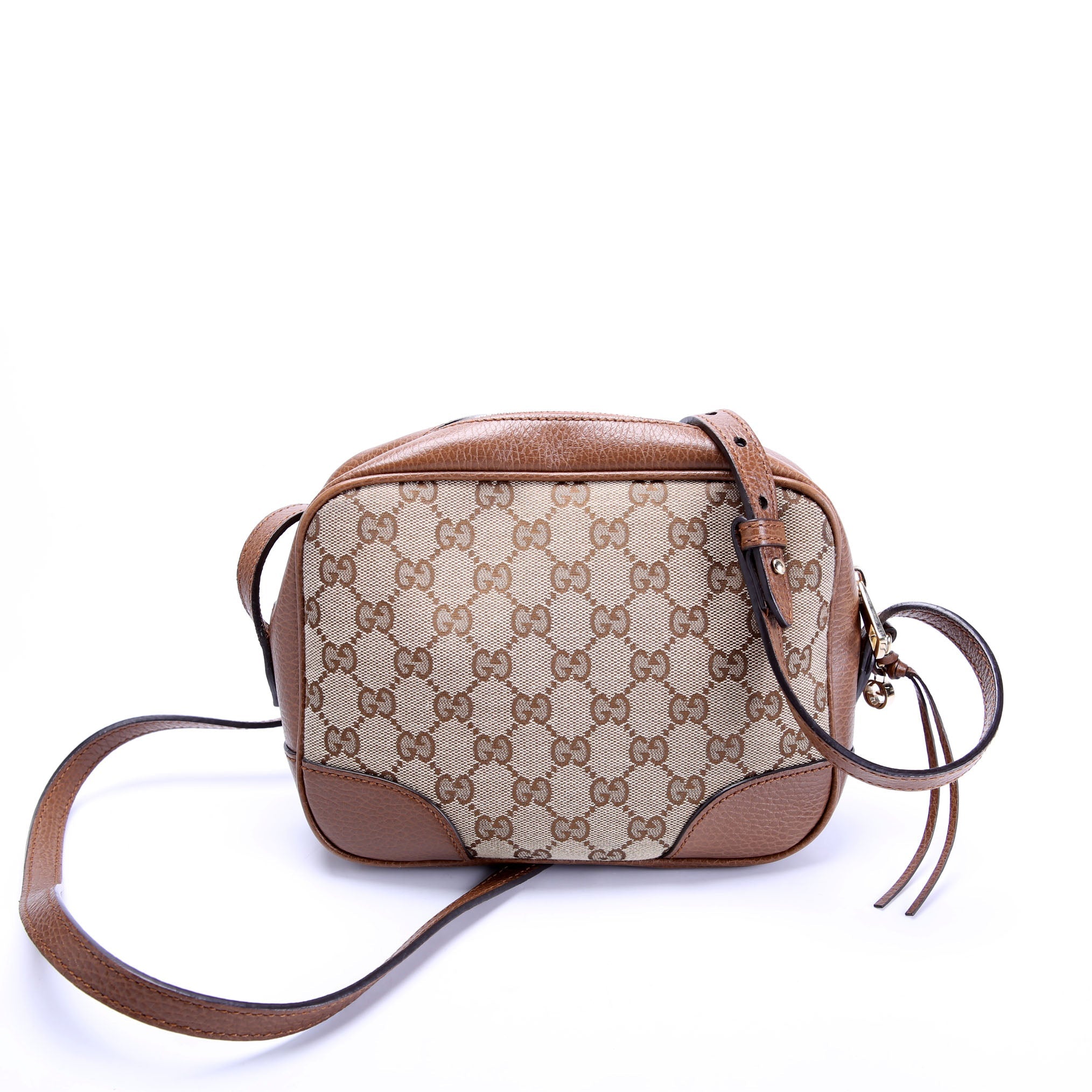 Gucci 449413 Bree GG Crossbody Brown