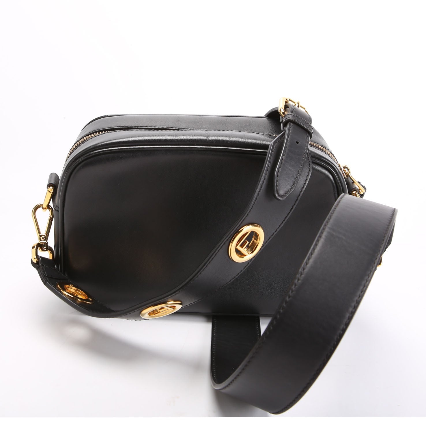 8BT287 F Is Fendi Camera Bag Black