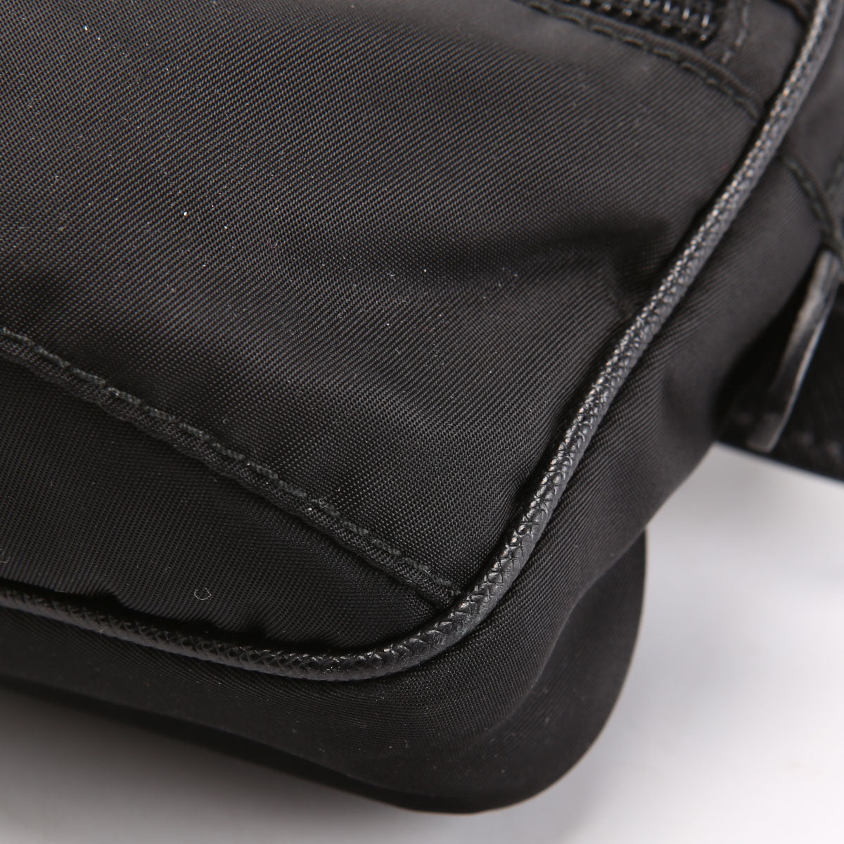 1BL012 Nylon Belt Bag Black