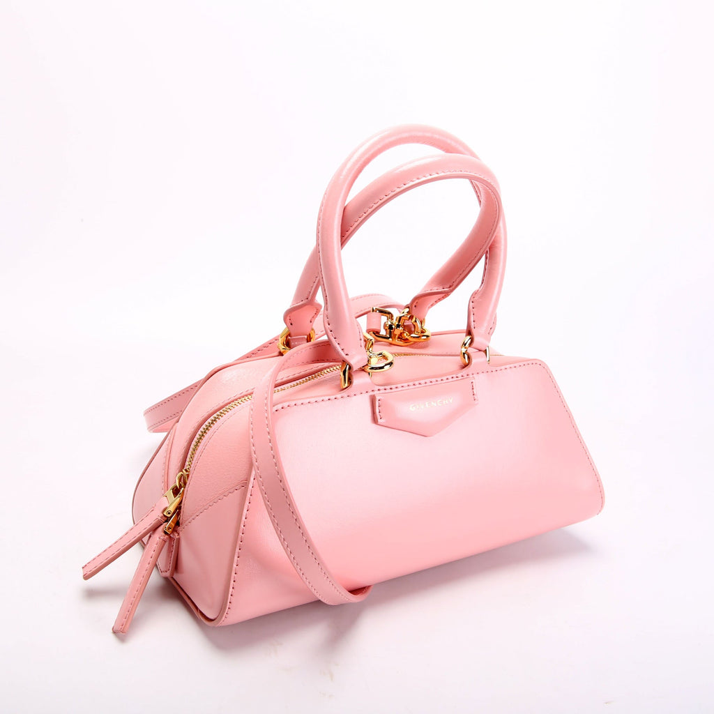Antigona East West Mini Pink/Gold