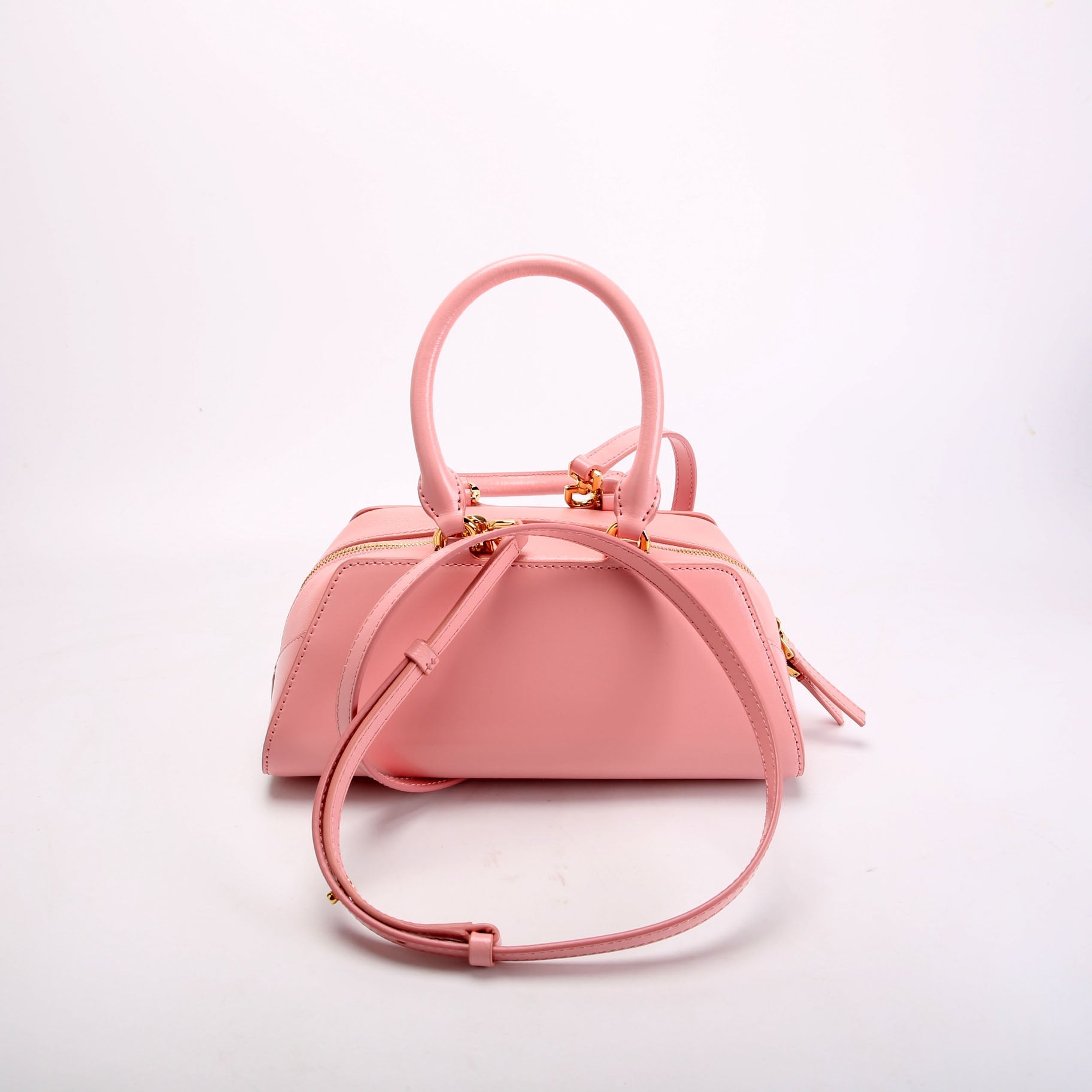Antigona East West Mini Pink/Gold
