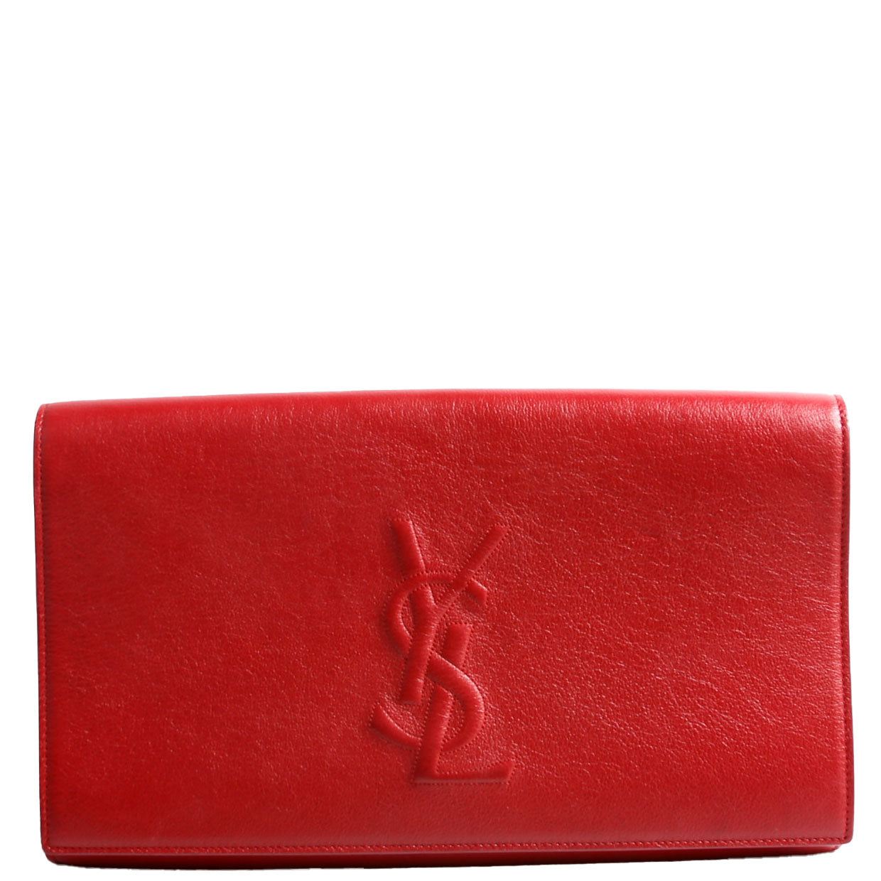 361120 Belle De Jour Clutch Leather Red