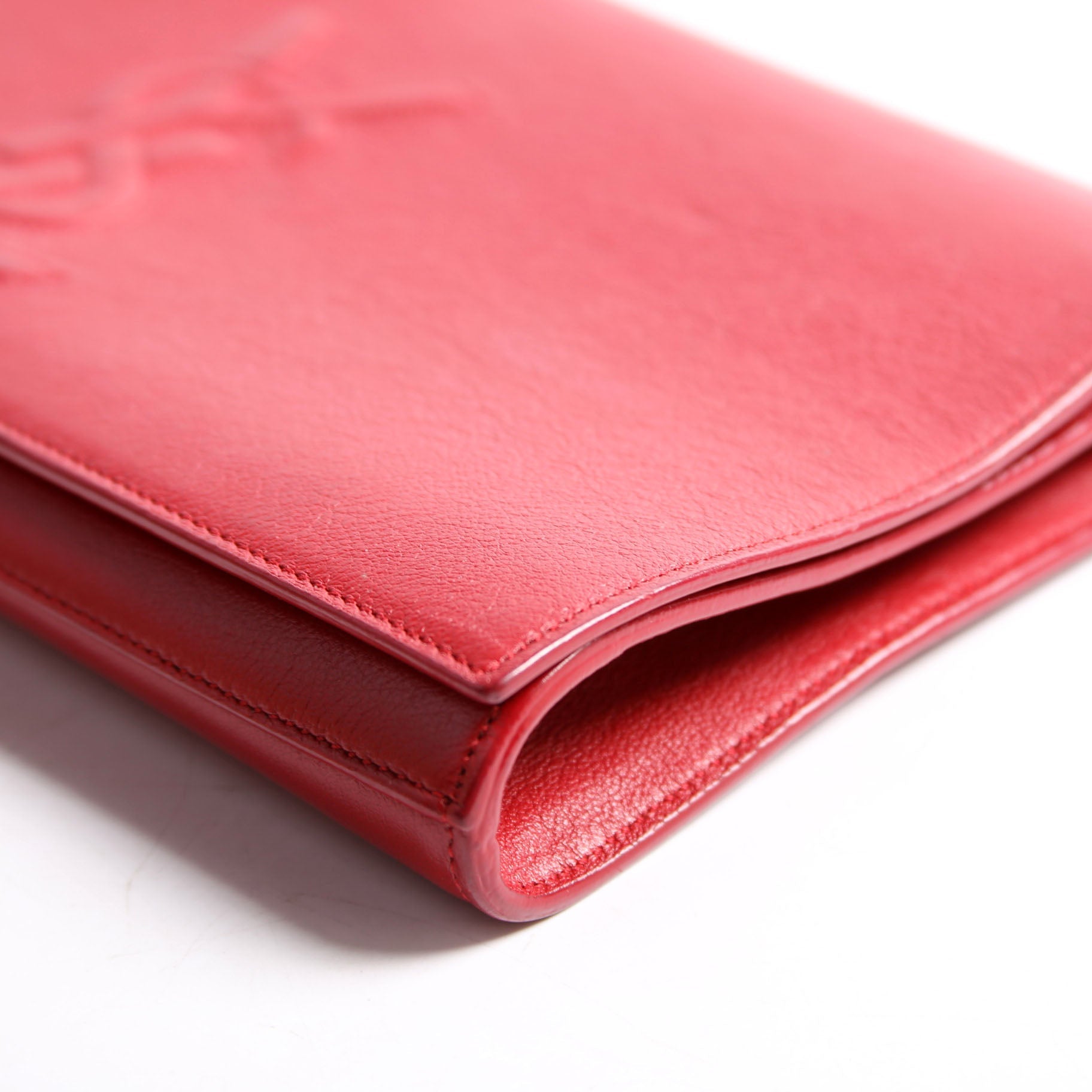 361120 Belle De Jour Clutch Leather Red