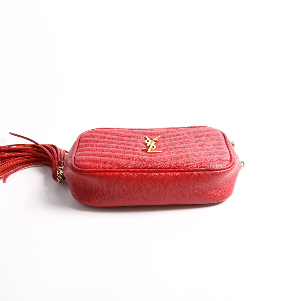 SAINT LAURENT Lou Camera Mini 585040 Red